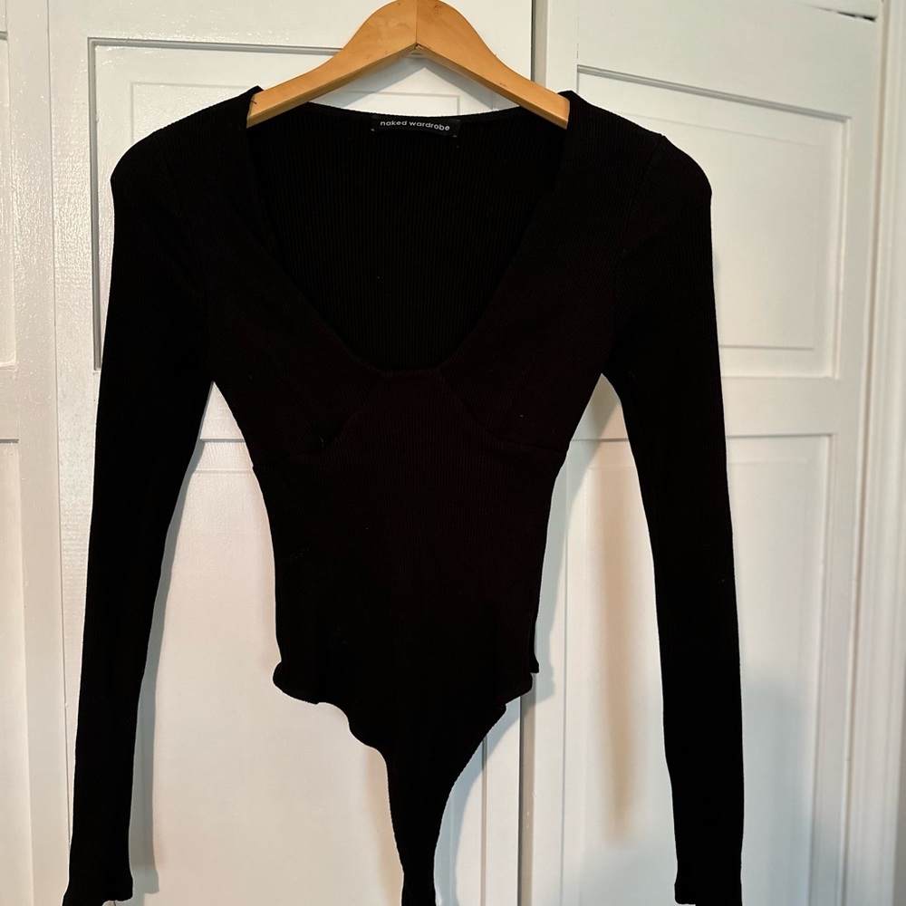 Naked Wardrobe ribbed bodysuit